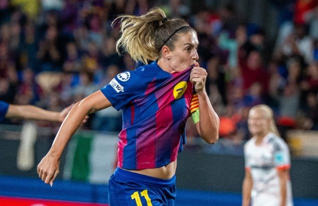 Alexia Putellas Bawa Barcelona Wanita Pesta Gol